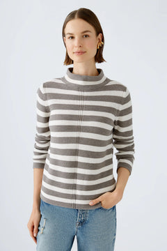 Oui Mock Neck Pullover