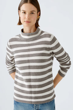 Oui Mock Neck Pullover