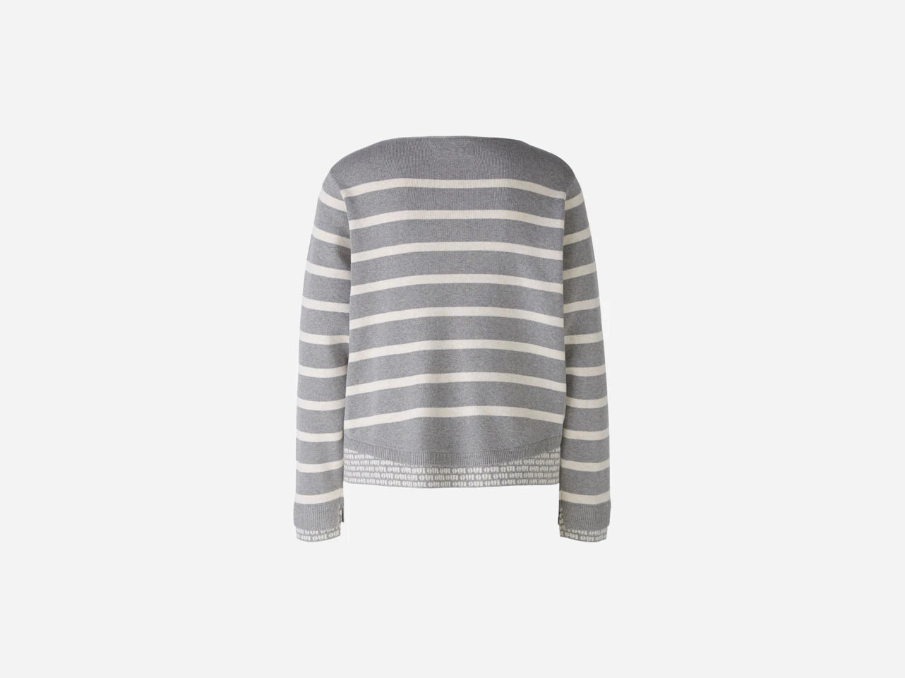 Oui Striped Pullover