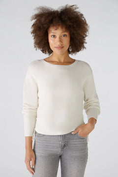 Oui Side Ruche Sweater