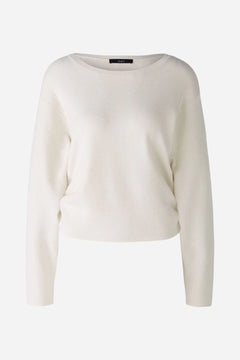 Oui Side Ruche Sweater