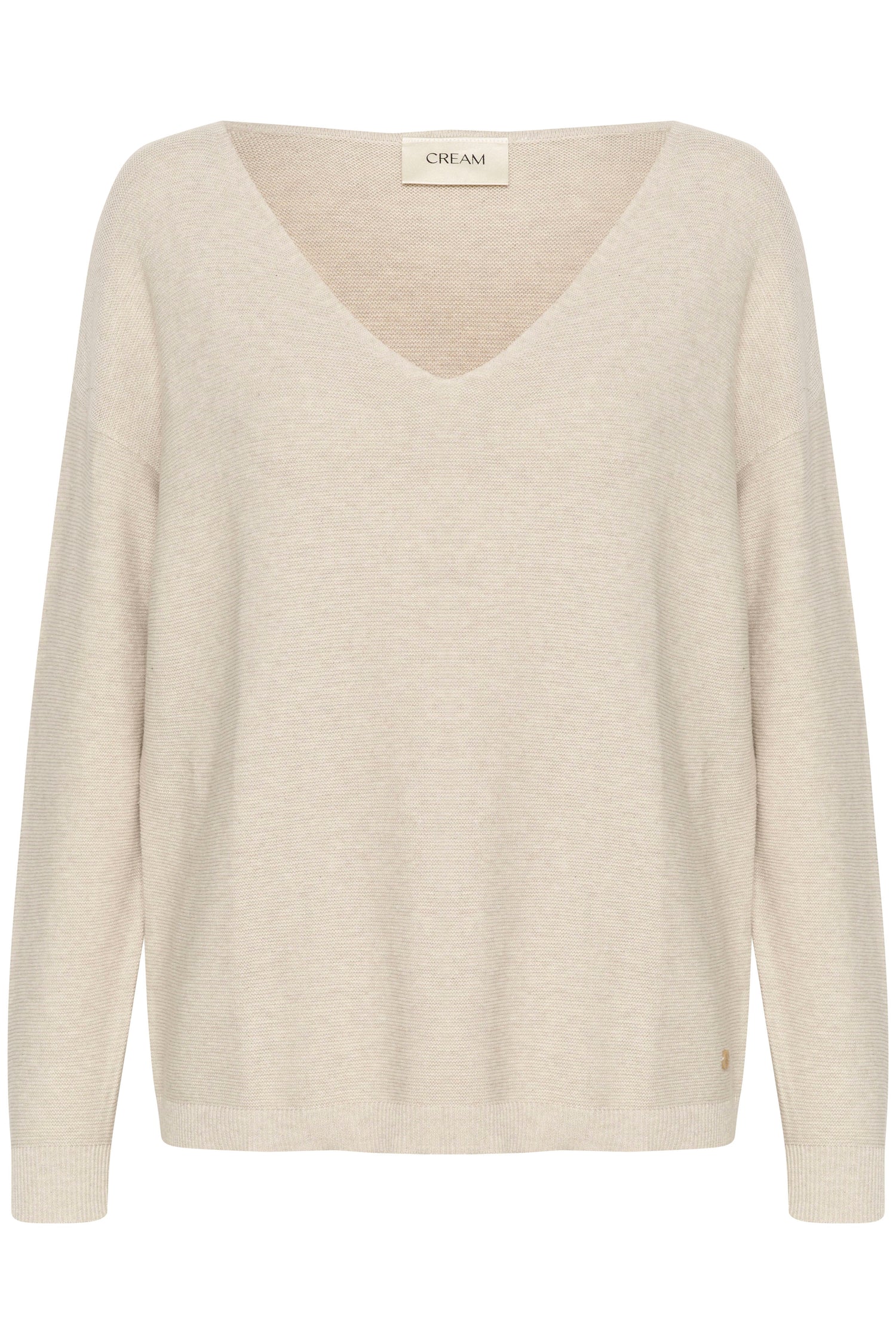 Cream Sillar Long Sleeve Pullover