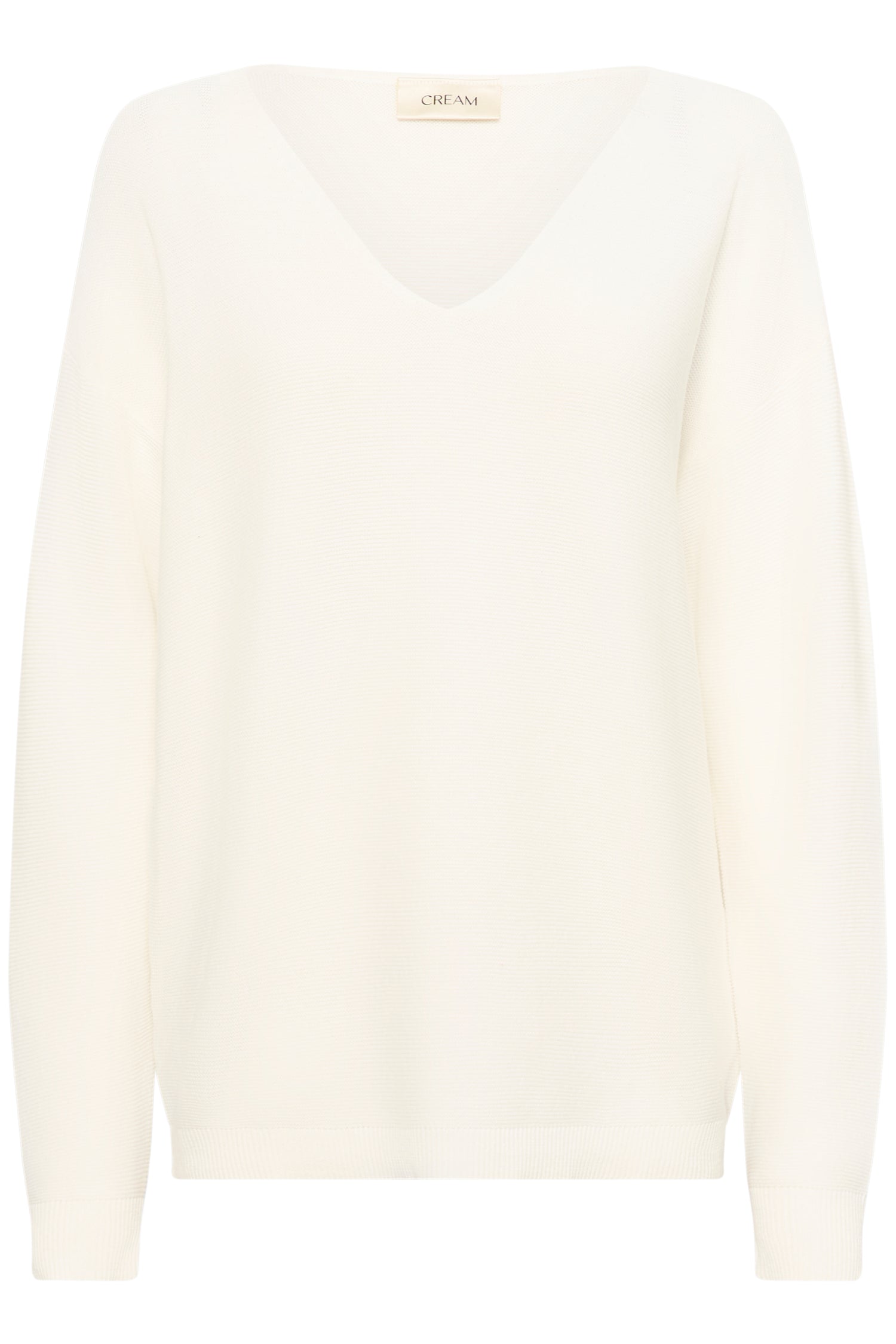 Cream Sillar Long Sleeve Pullover