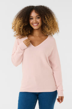 Cream Sillar Long Sleeve Pullover