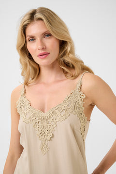 Cream Anna Top