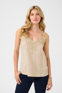 Cream Anna Top