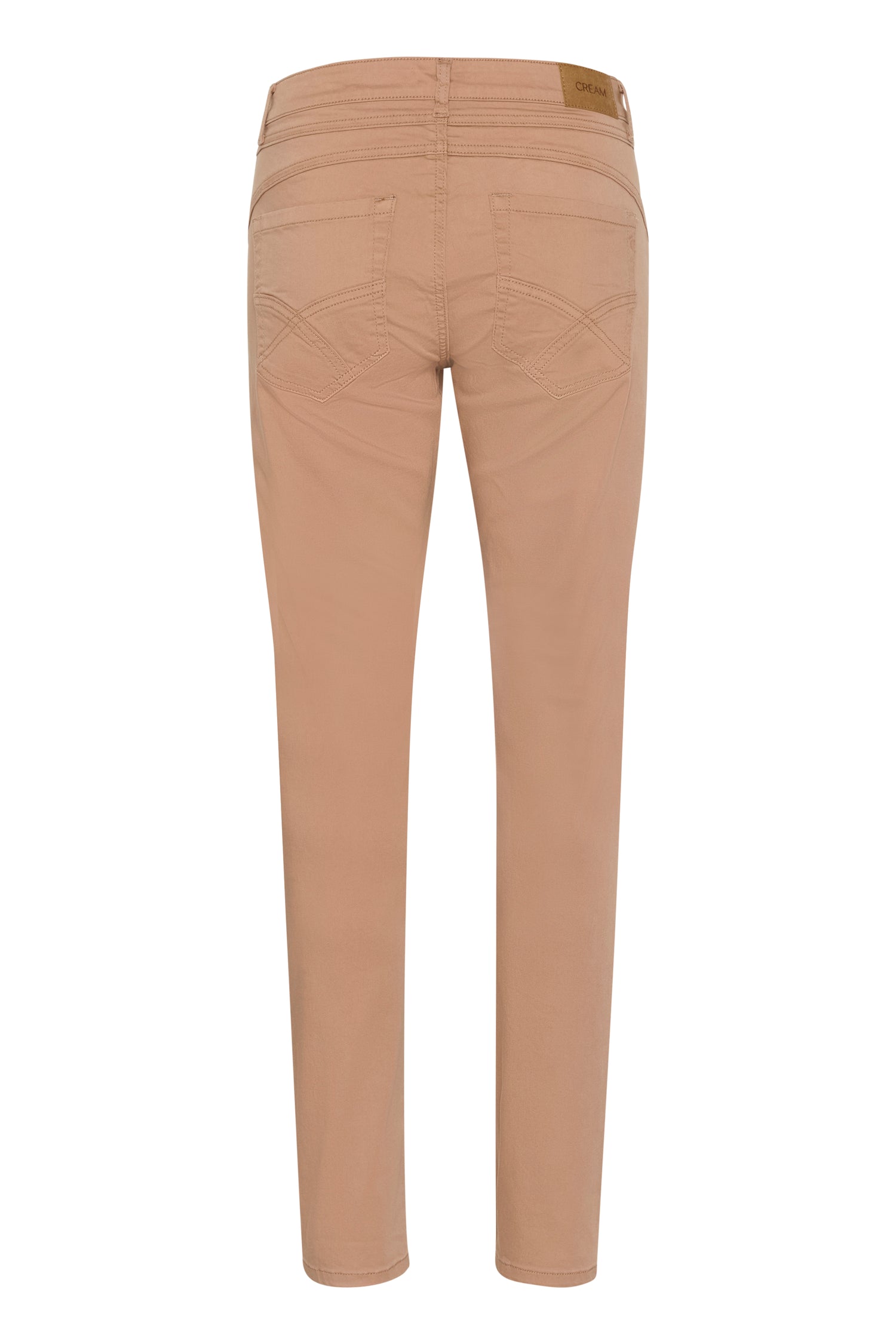 Cream Ann Twill Pant- Coco Fit