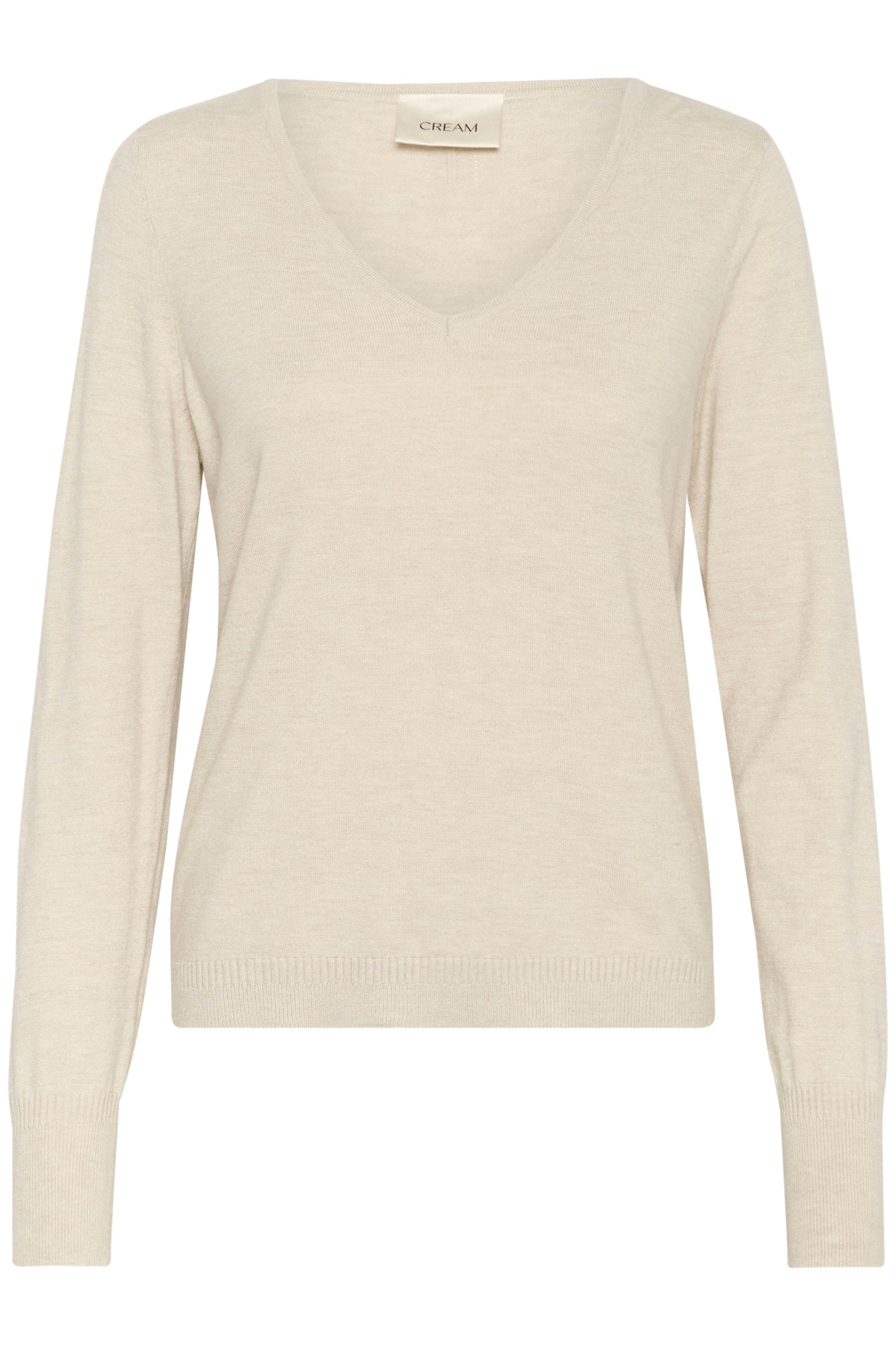 Cream Dela Knit Pullover