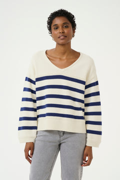 Cream Muka Knit Pullover