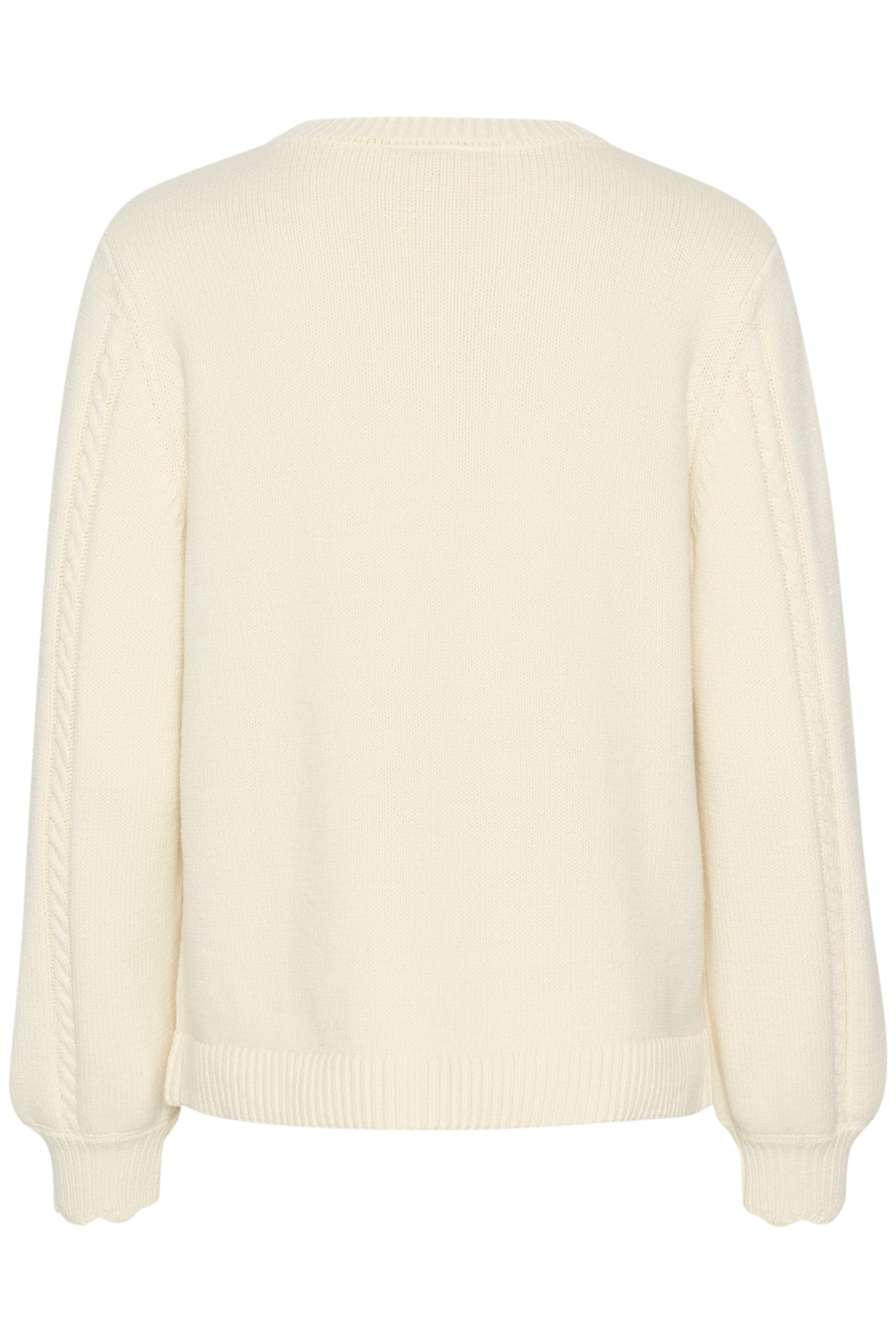 Cream Muka Knit Pullover