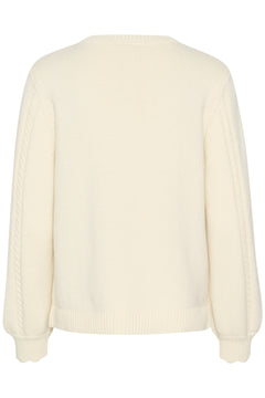 Cream Muka Knit Pullover