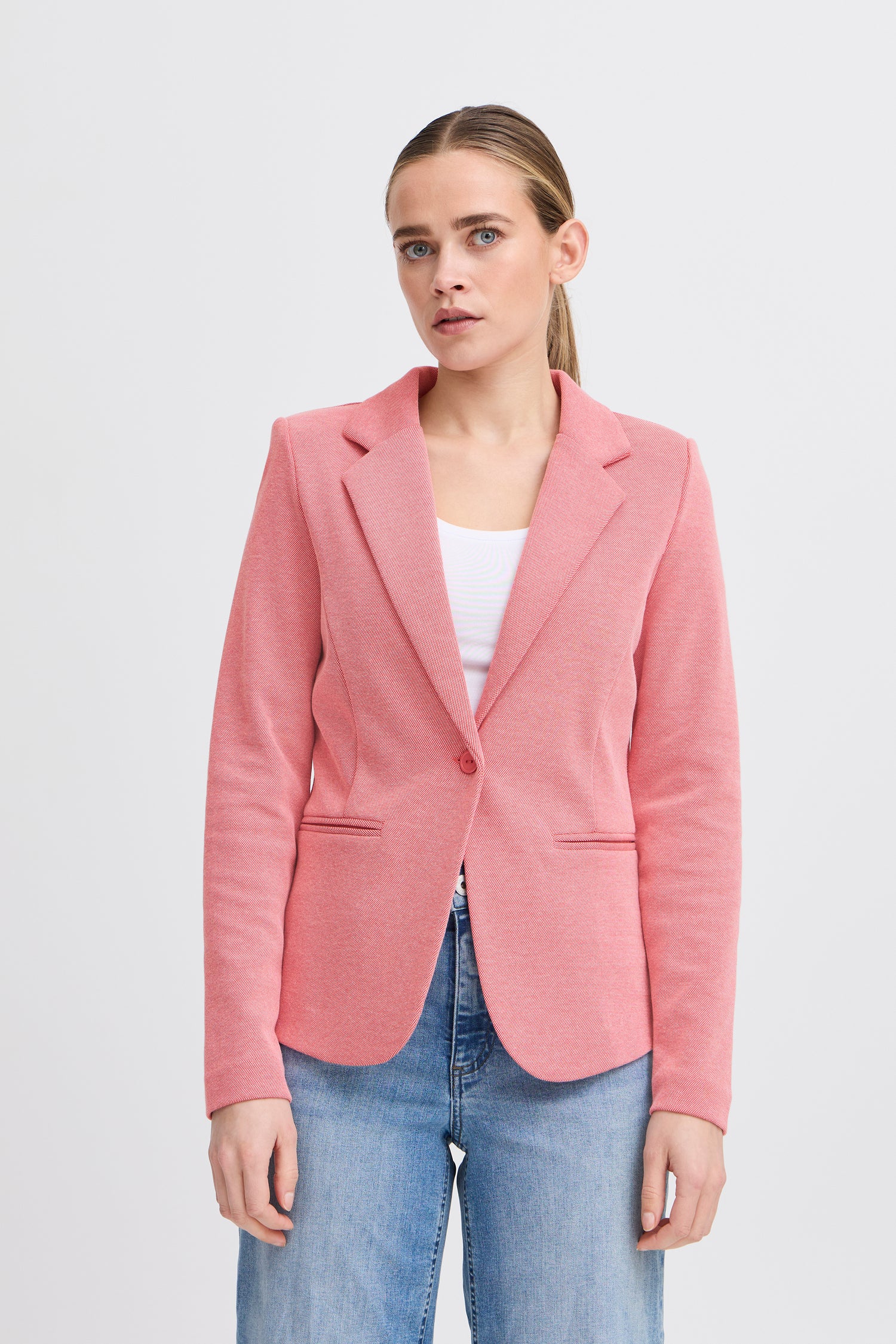 Ichi Kate Pique Blazer