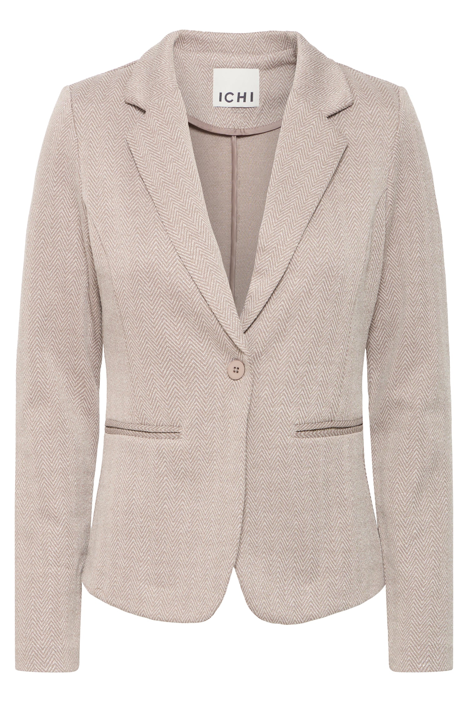 Ichi Kate Herringbone Blazer