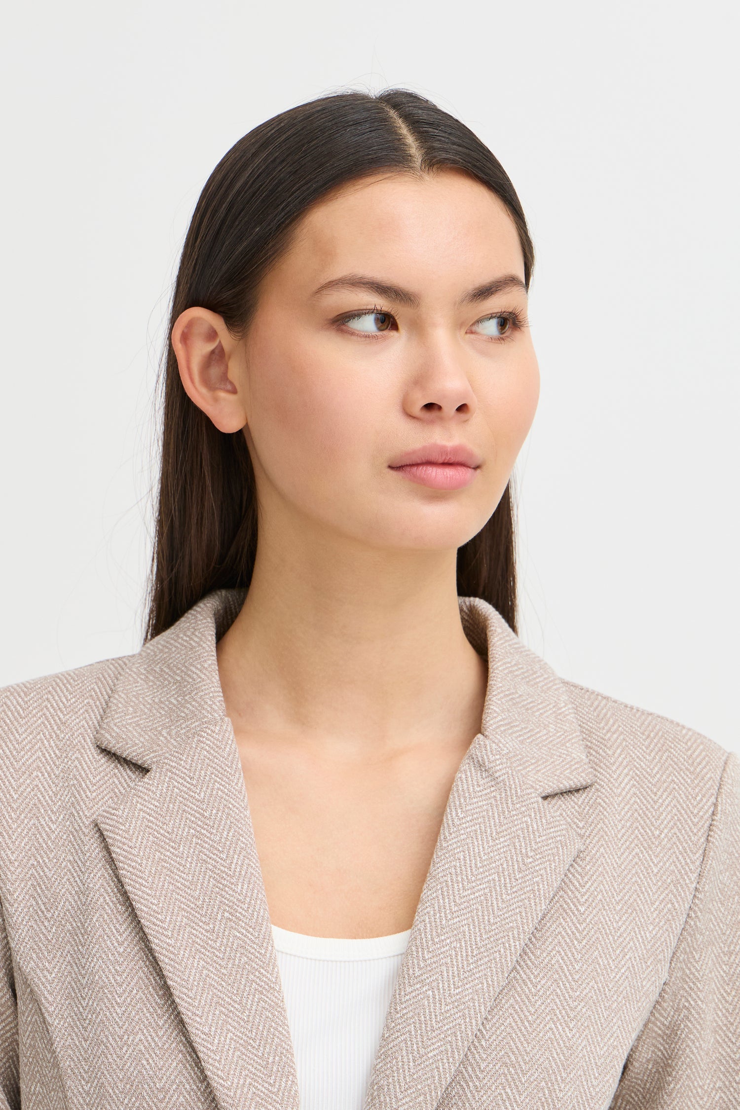 Ichi Kate Herringbone Blazer