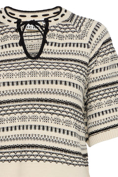 Ichi Channy Half Sleeve Sweater