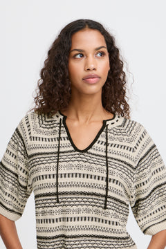 Ichi Channy Half Sleeve Sweater