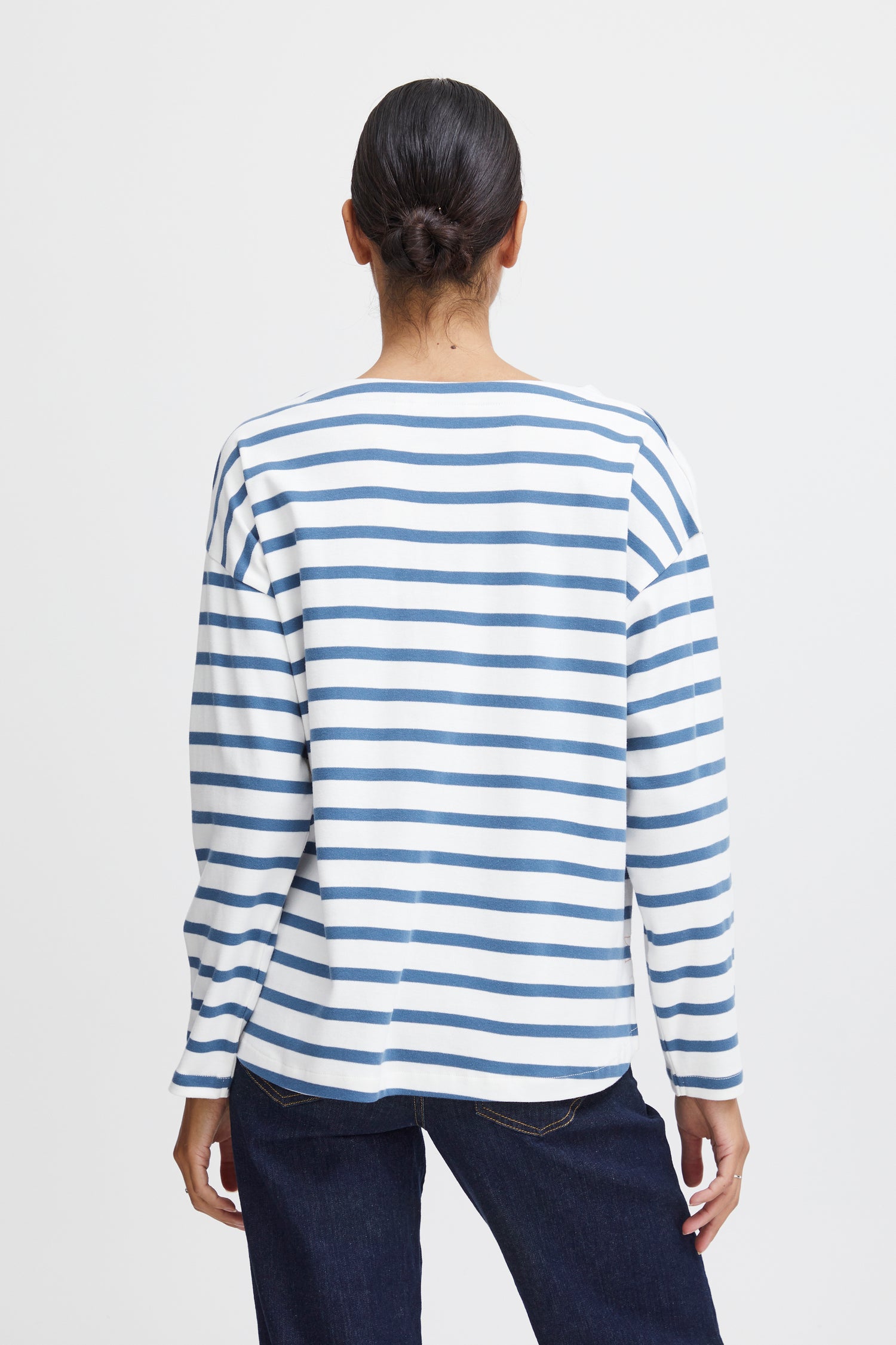 B.Young Ramsi Long Sleeve Stripe T-Shirt