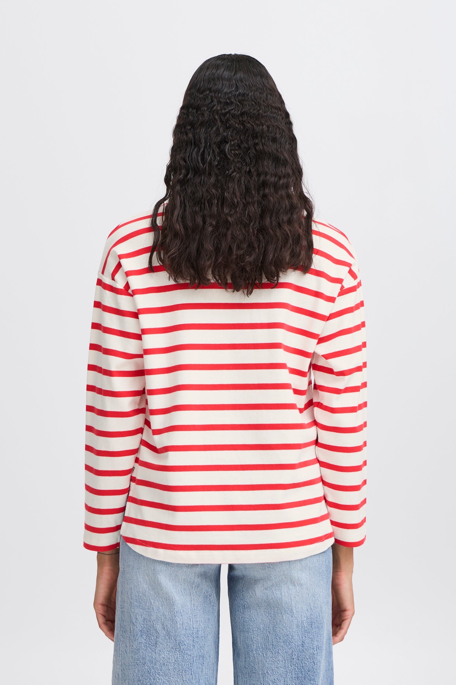 B.Young Ramsi Long Sleeve Stripe T-Shirt