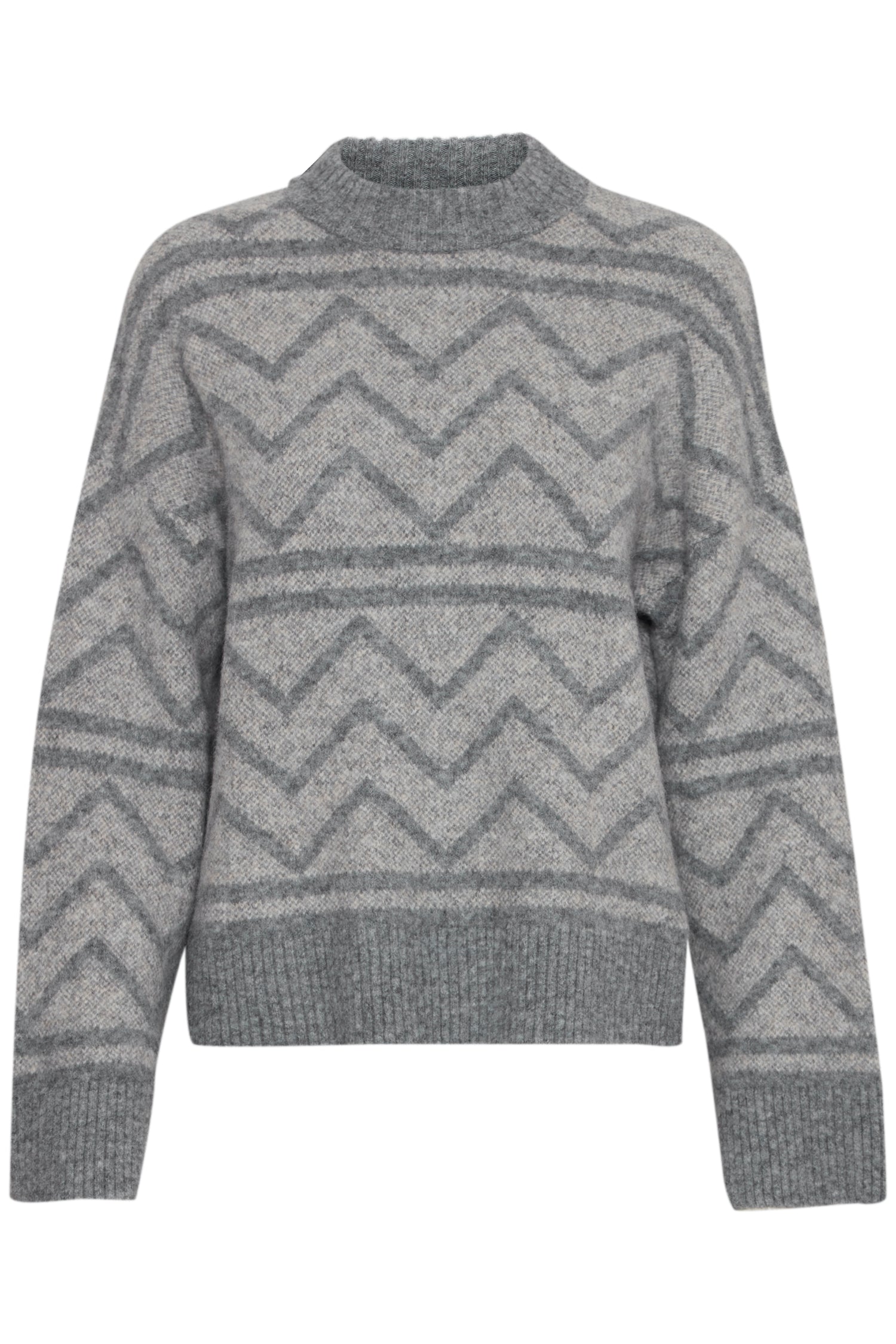 B. Young Omea Geometric Sweater