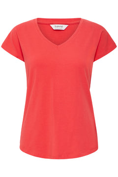 B.Young Pamila V-Neck Short Sleeve T-Shirt