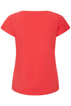 B.Young Pamila V-Neck Short Sleeve T-Shirt