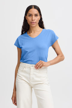 B.Young Pamila V-Neck Short Sleeve T-Shirt