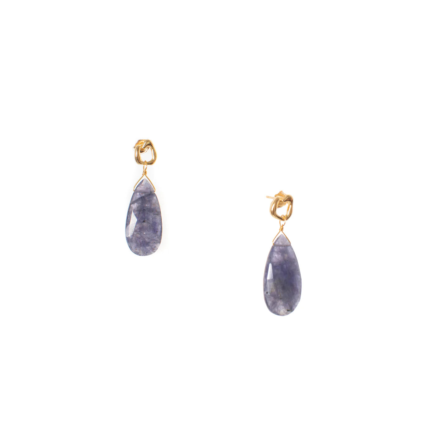 Hailey Gerrits Jupiter Earrings (Iolite)