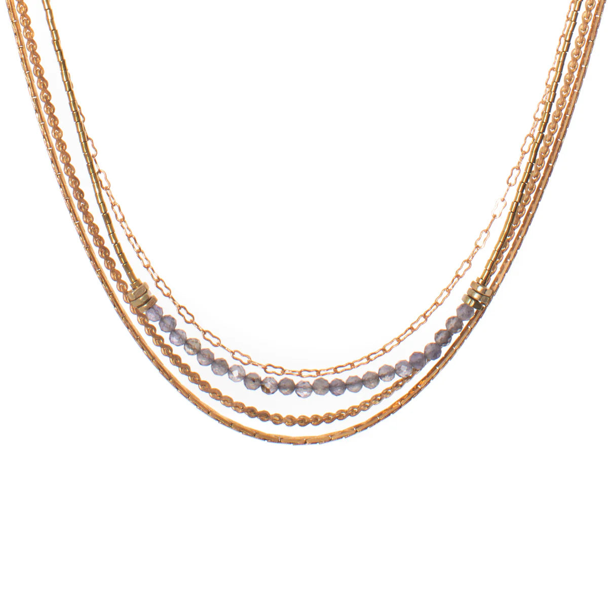 Hailey Gerrits Tallis Necklace (Iolite)