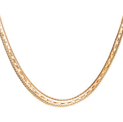 Hailey Gerrits Large Mixed Chain Necklace