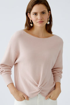 Oui Twisted Hem Sweater