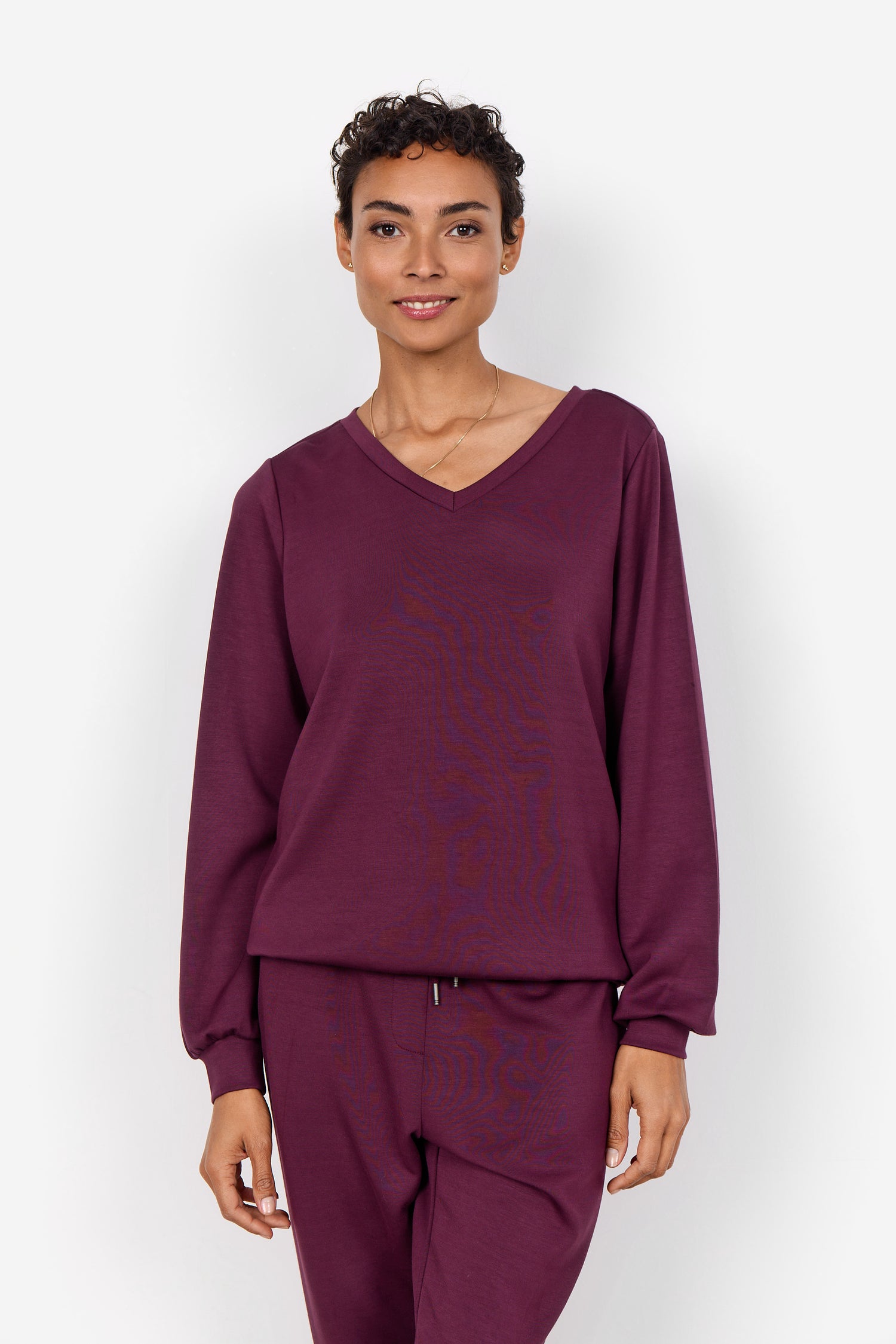 Soya Concept Banu V-Neck Sweatshirt