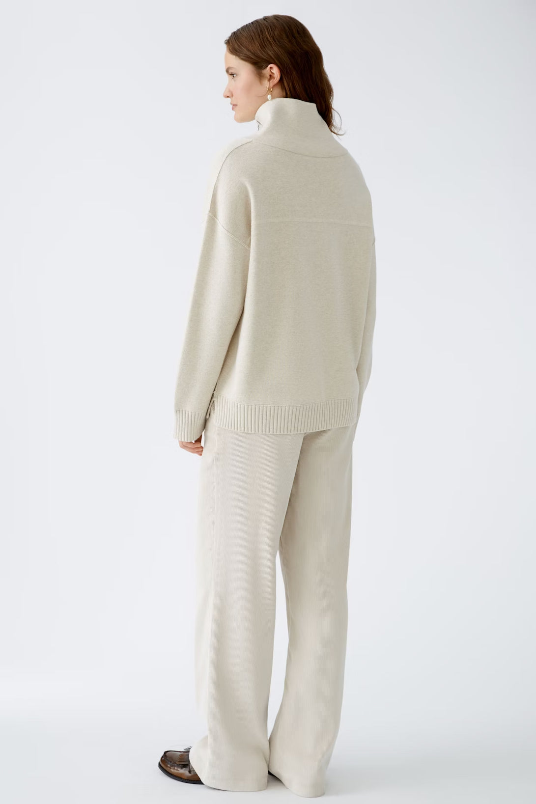 Oui Mockneck Pullover