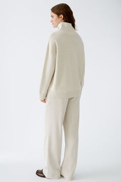 Oui Mockneck Pullover