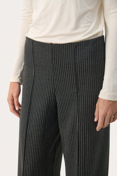 Part Two Ilisan Pants (Grey Pinstripe)