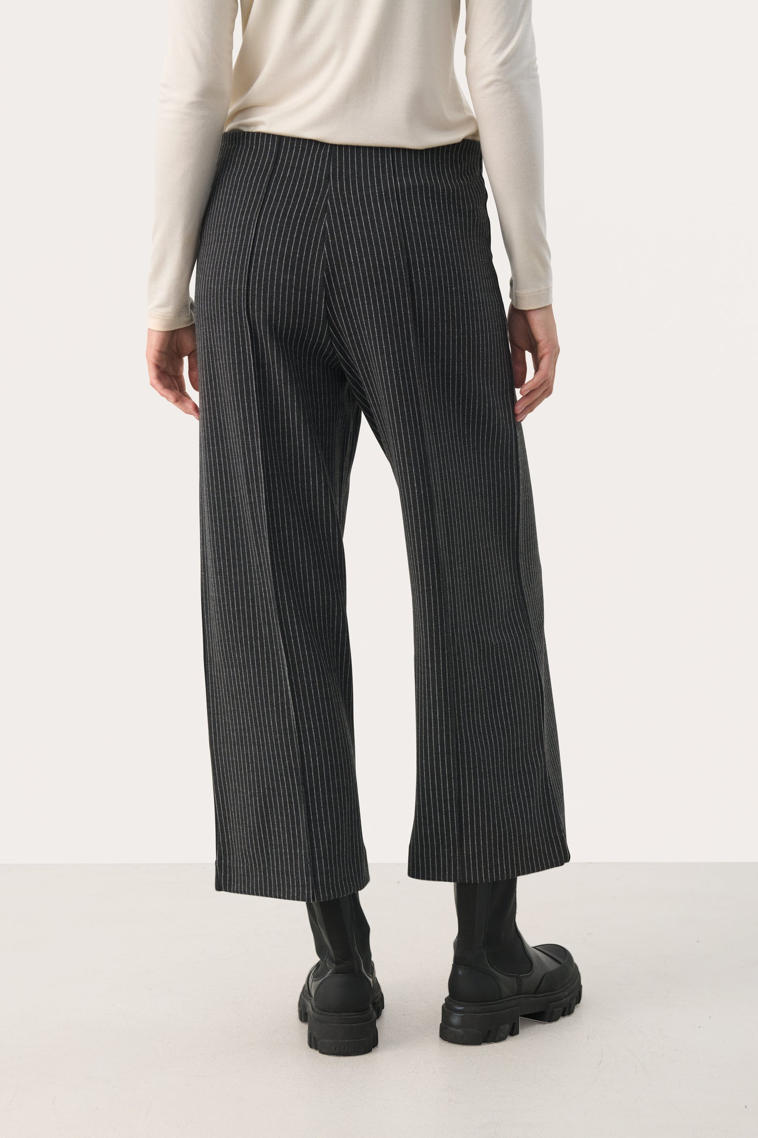 Part Two Ilisan Pants (Grey Pinstripe)