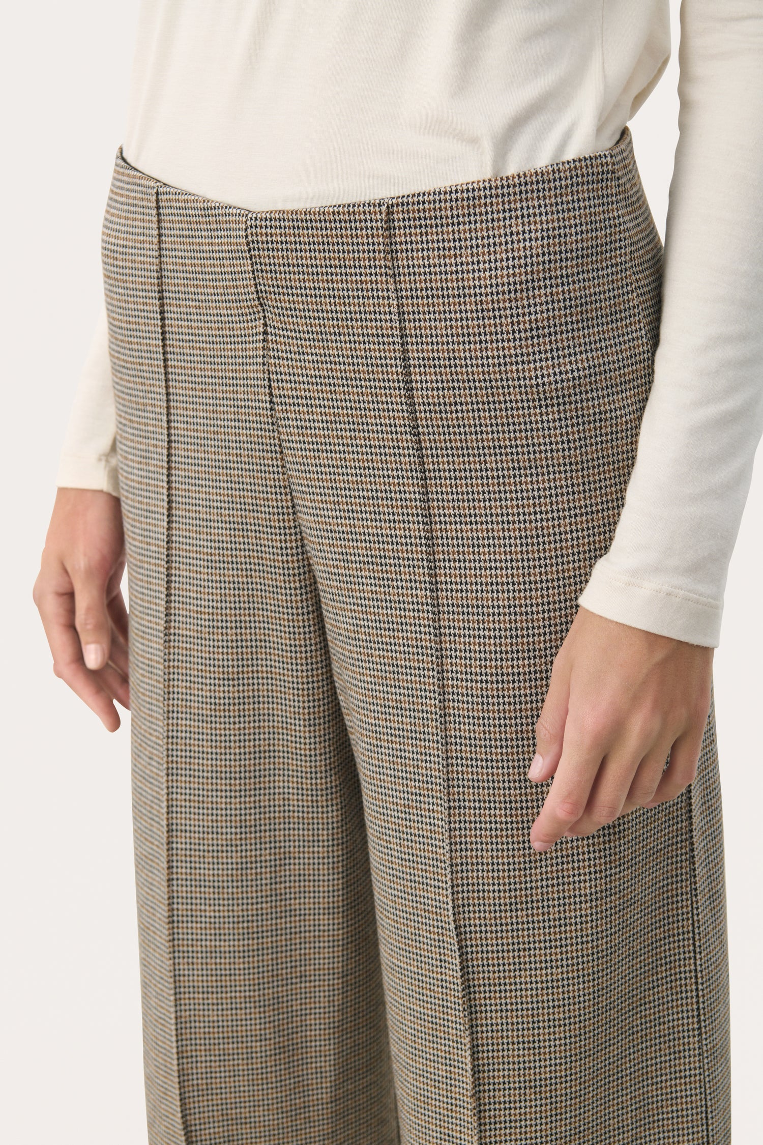 Part Two Ilisan Pants (Brown Check)