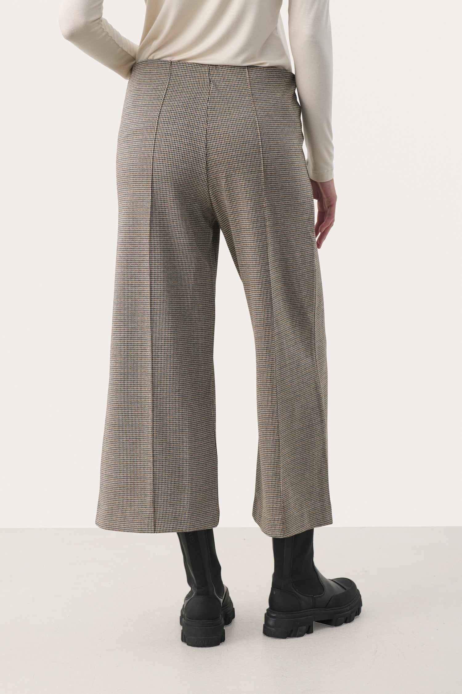 Part Two Ilisan Pants (Brown Check)