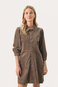 Part Two Eyvor Dress (Walnut)