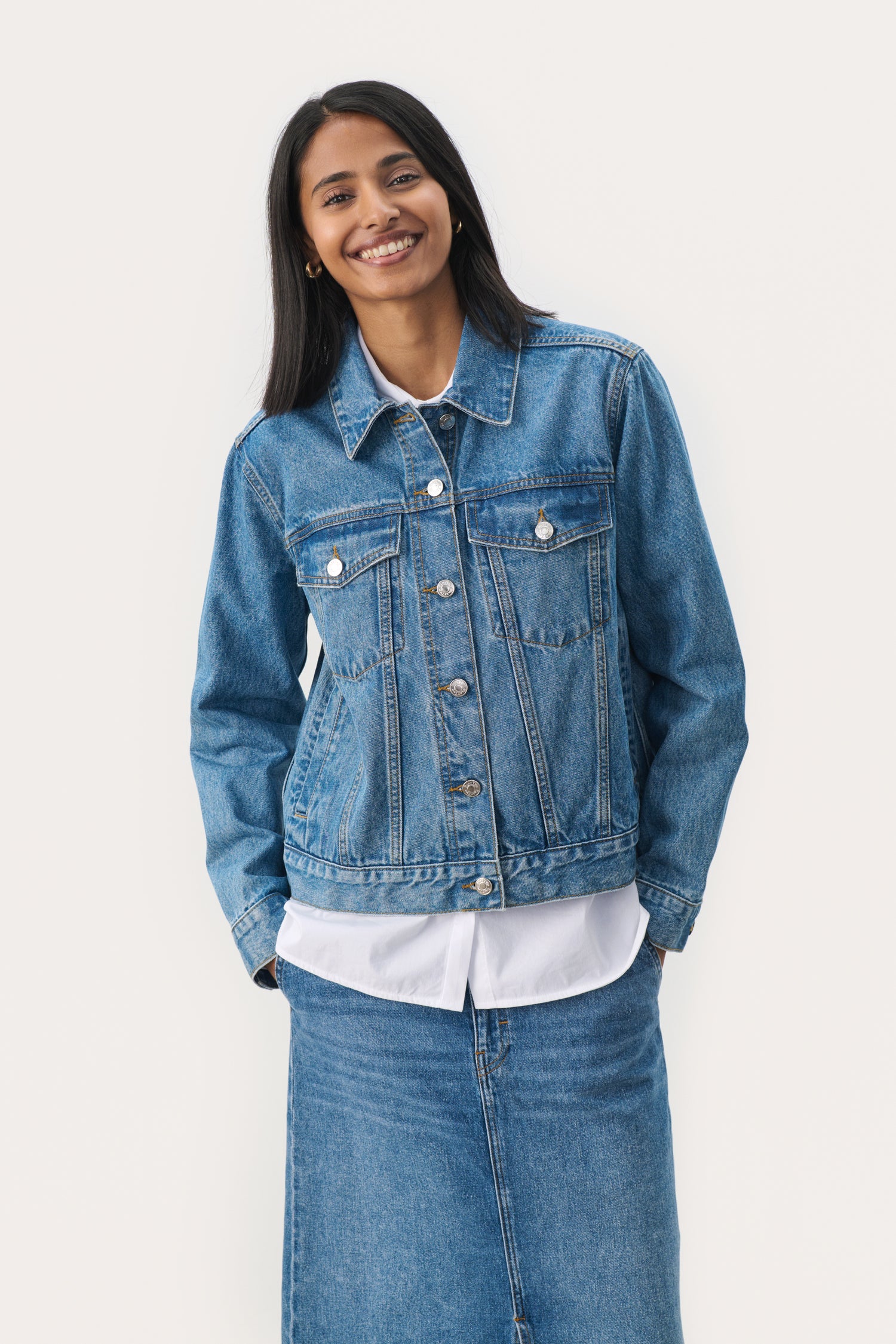 Part Two Nichole Denim Jacket