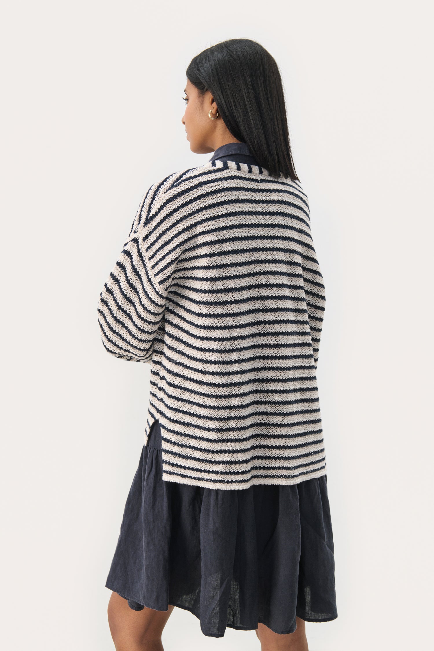 Part Two Nahini Linen Sweater