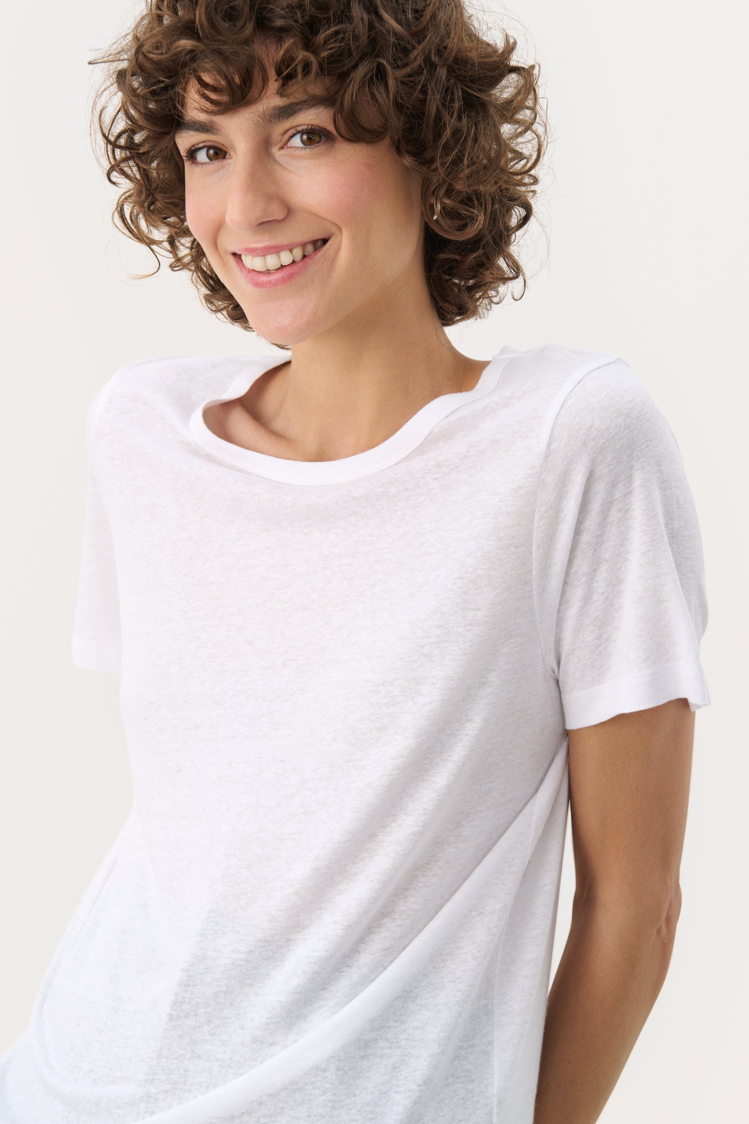 Part Two Nacima Linen Blend T-Shirt