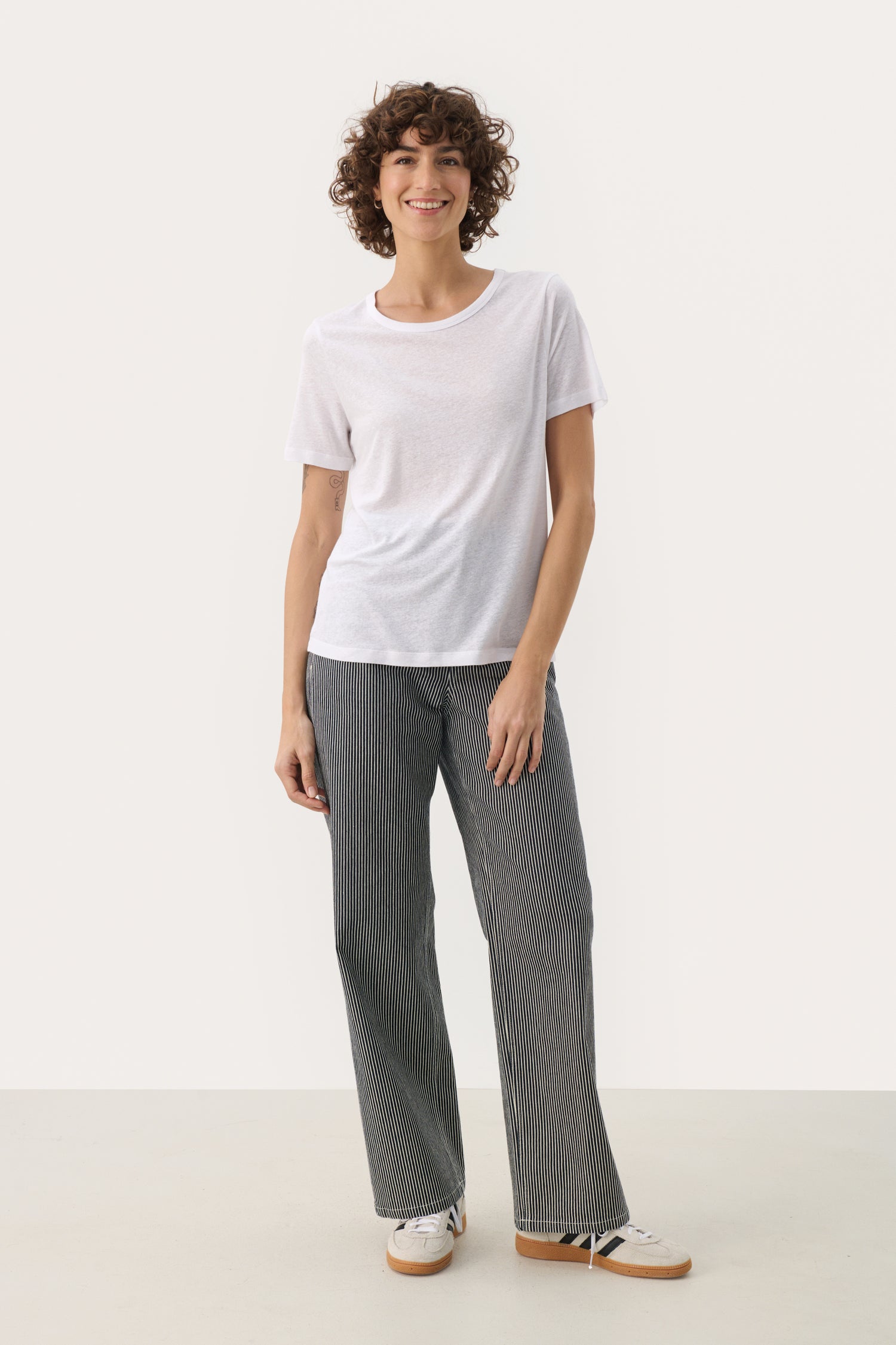 Part Two Nacima Linen Blend T-Shirt