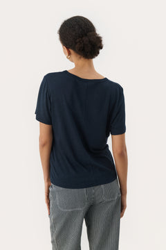 Part Two Nacima Linen Blend T-Shirt