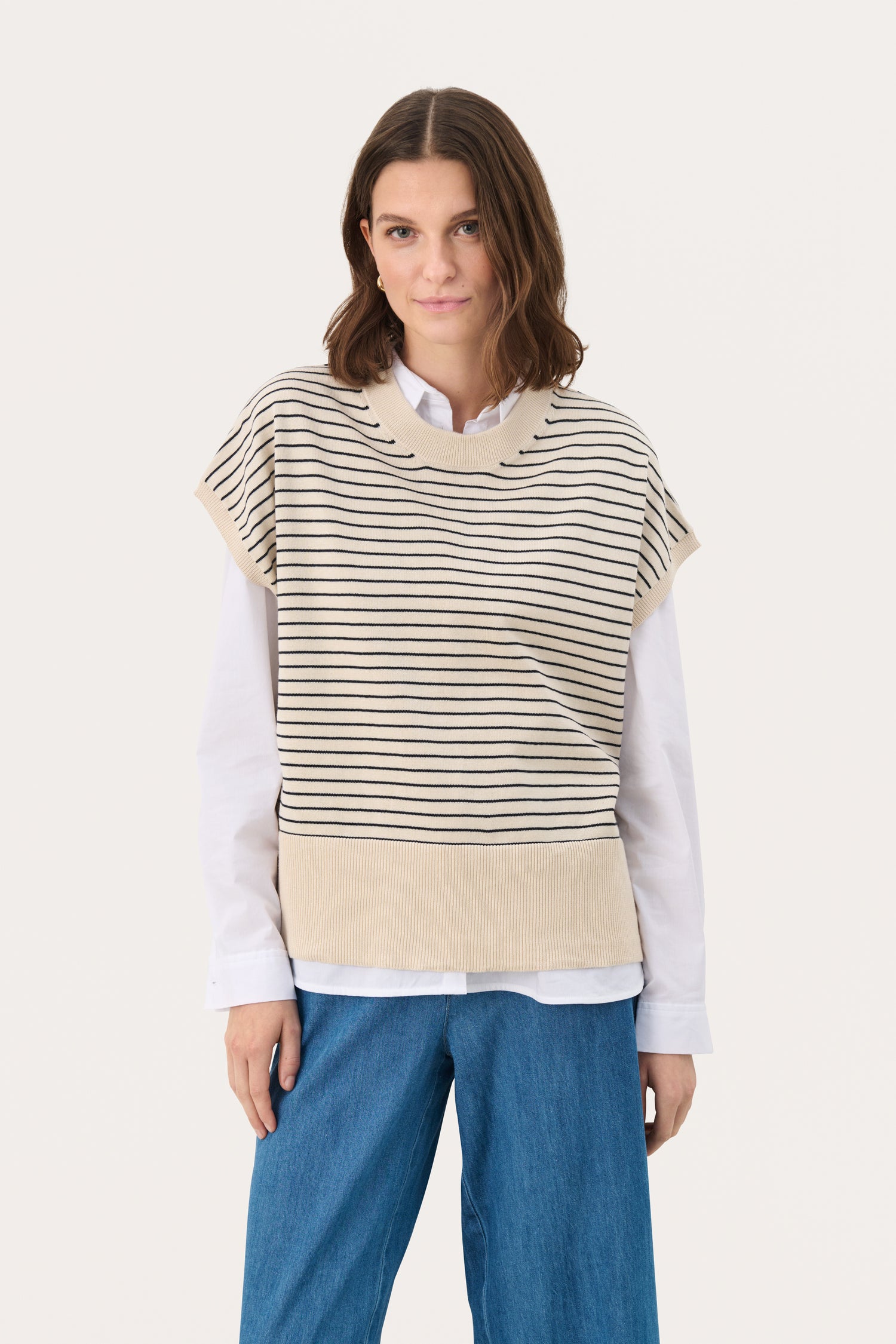 Part Two Nataya Slipover Sweater Vest