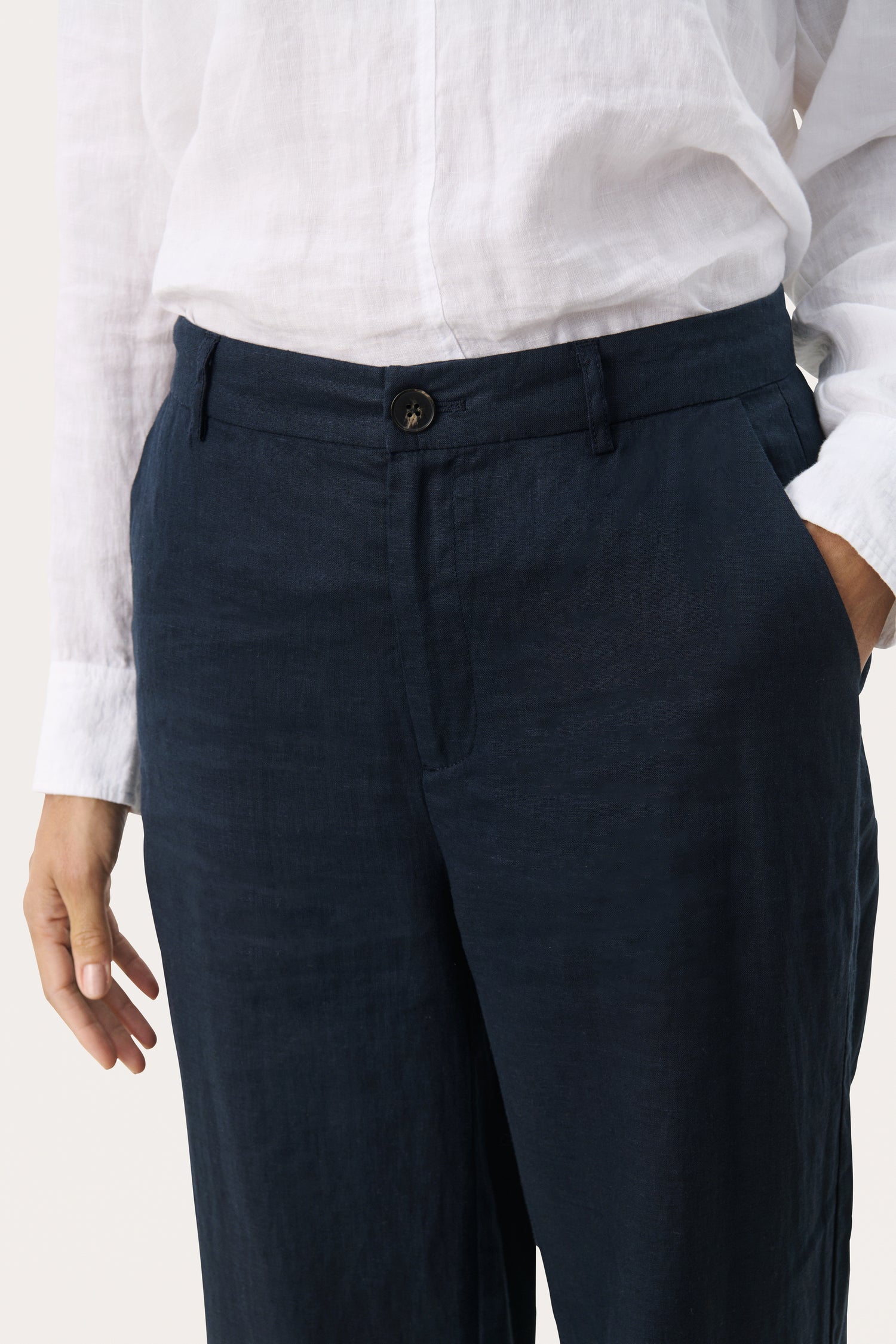 Part Two Ninnes Classic Linen Trouser