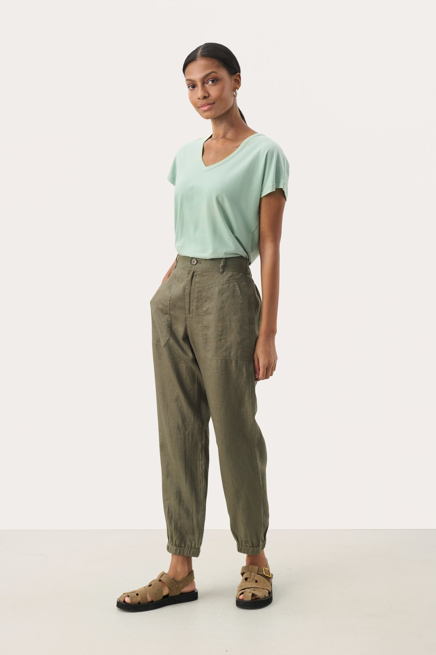 Part Two Shenas Linen Trouser