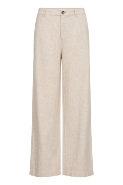 Part Two Ninnes Melange Classic Linen Blend Trouser