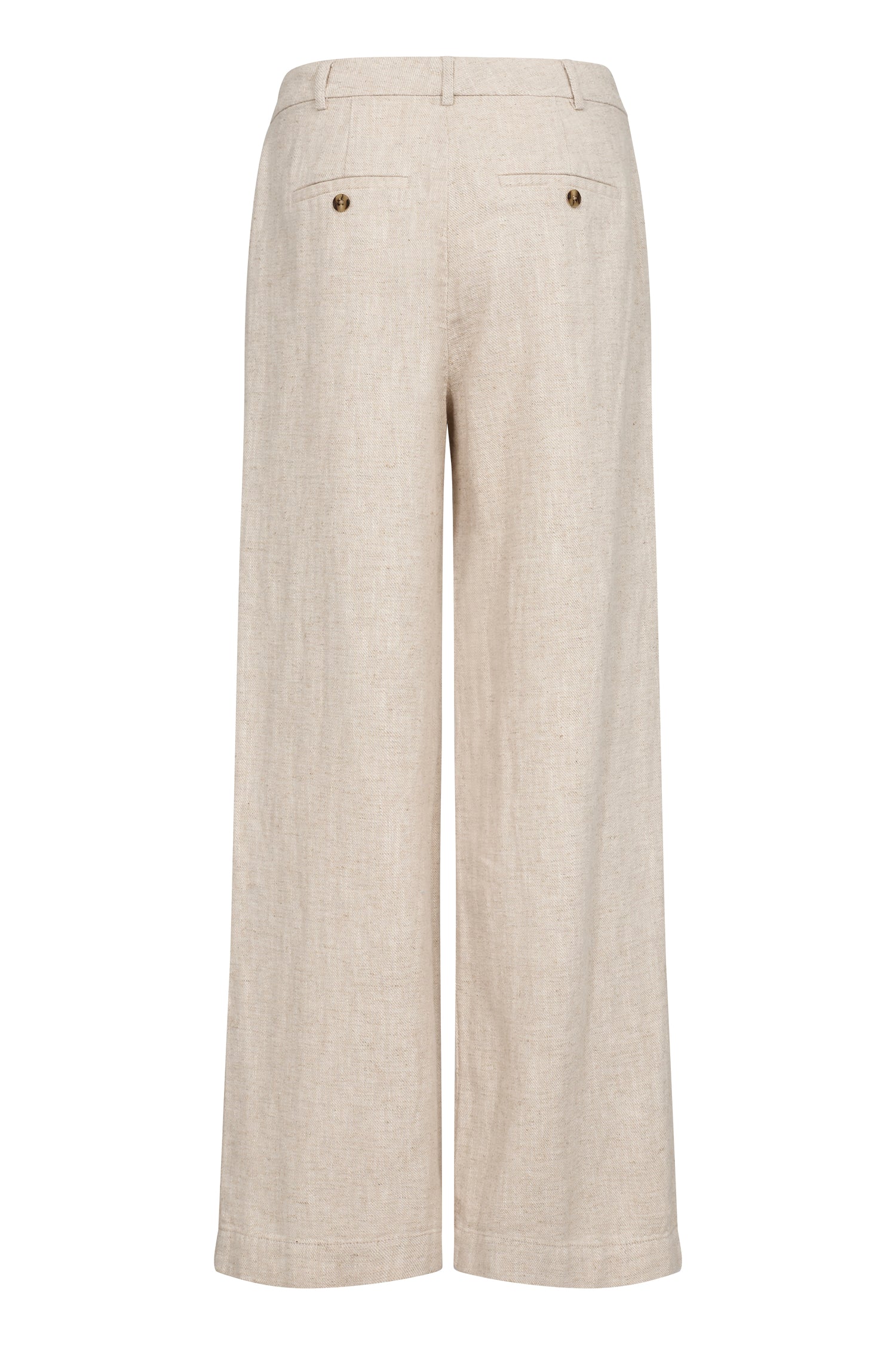 Part Two Ninnes Melange Classic Linen Blend Trouser