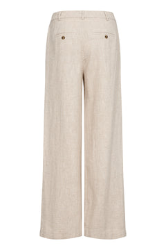 Part Two Ninnes Melange Classic Linen Blend Trouser