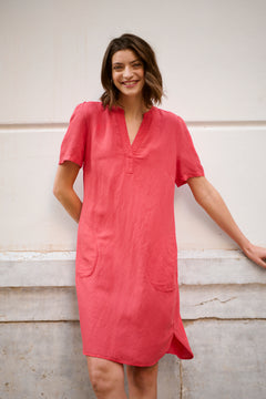 Part Two Aminase Linen Dress